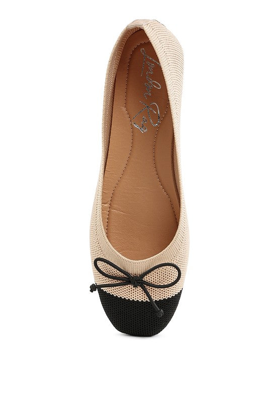 Rosario Two Tone Ballerinas