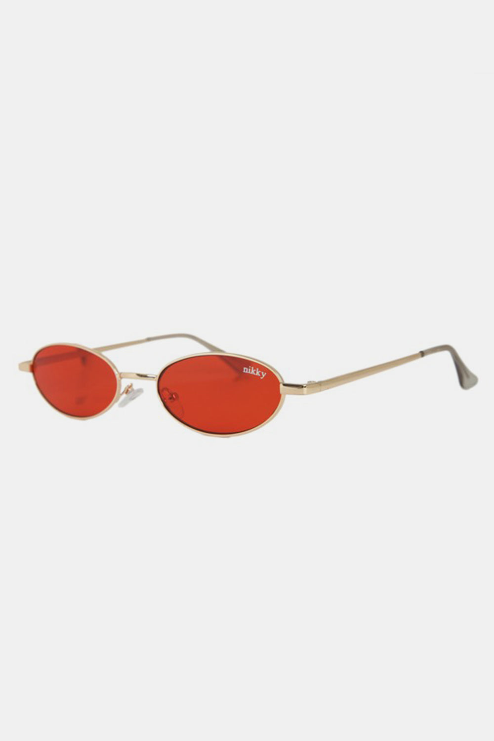 Metal Frame Finley Oval Sunglasses