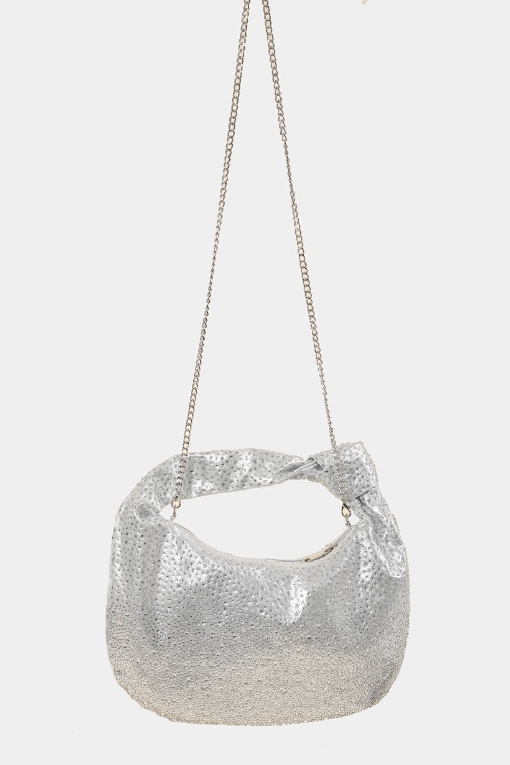 Hobo Rhinestone Studded Handbag