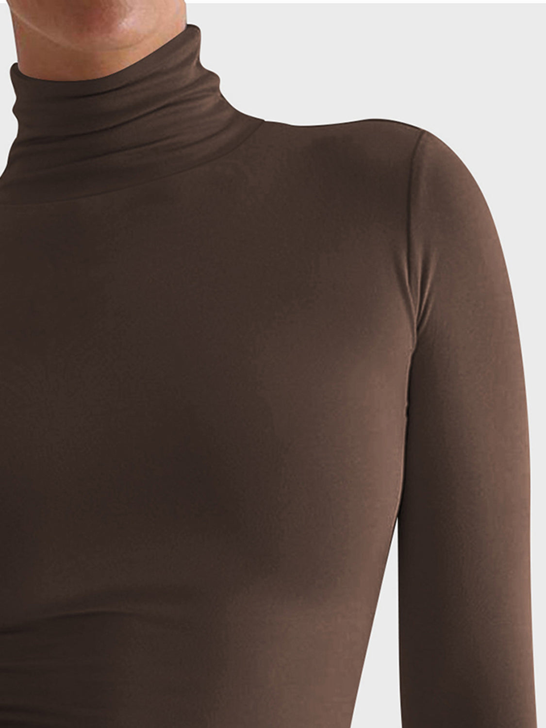 Turtleneck Long Sleeve Tee