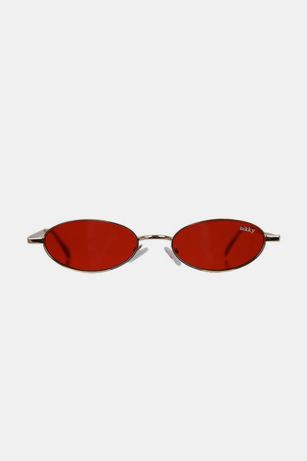 Metal Frame Finley Oval Sunglasses