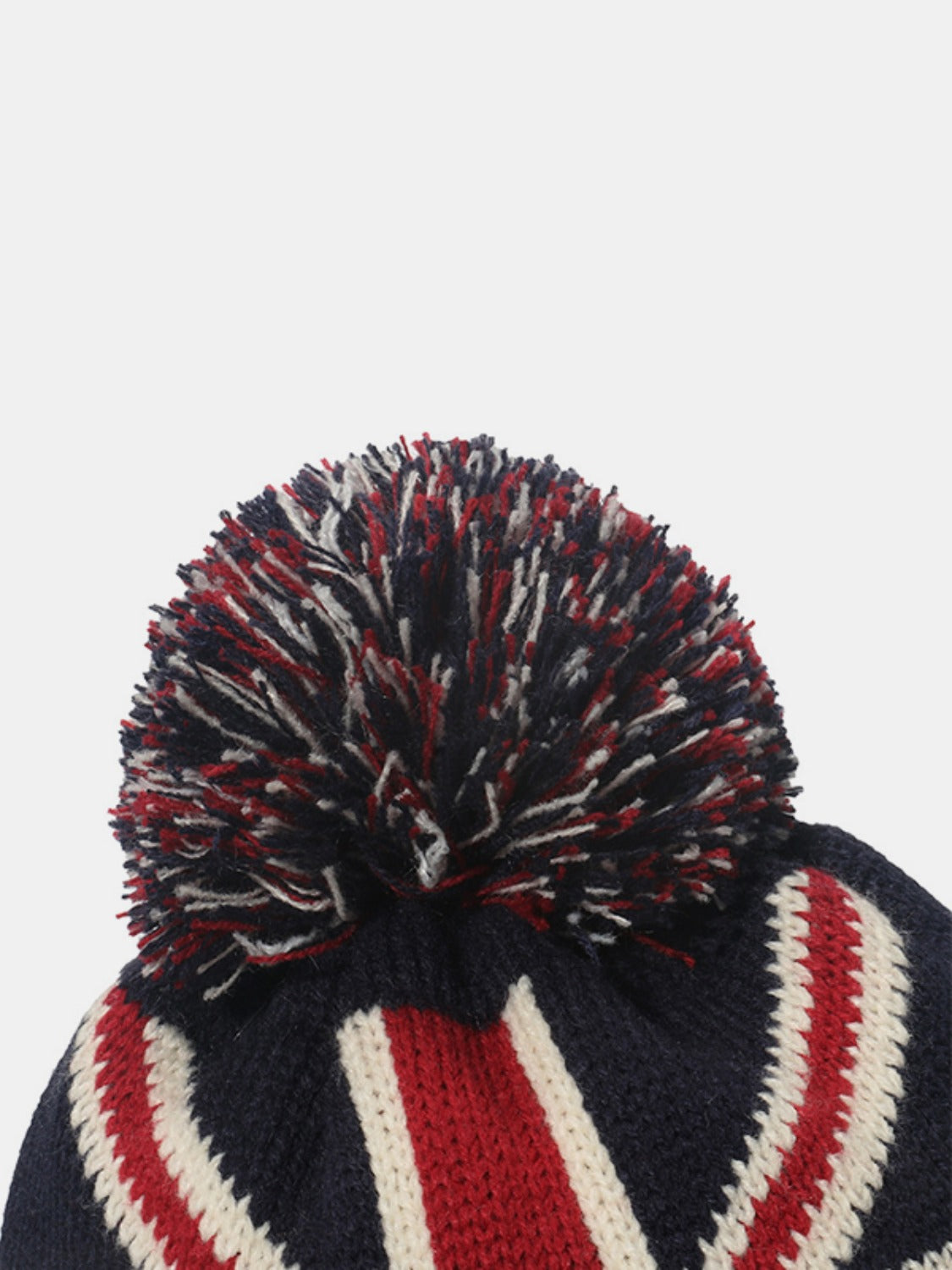 Roll Rim Flag Knit Hat