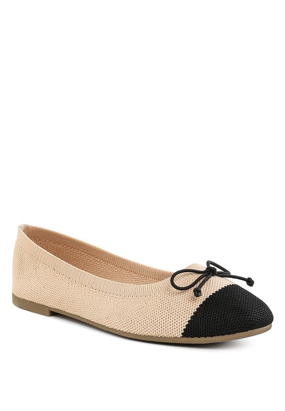 Rosario Two Tone Ballerinas