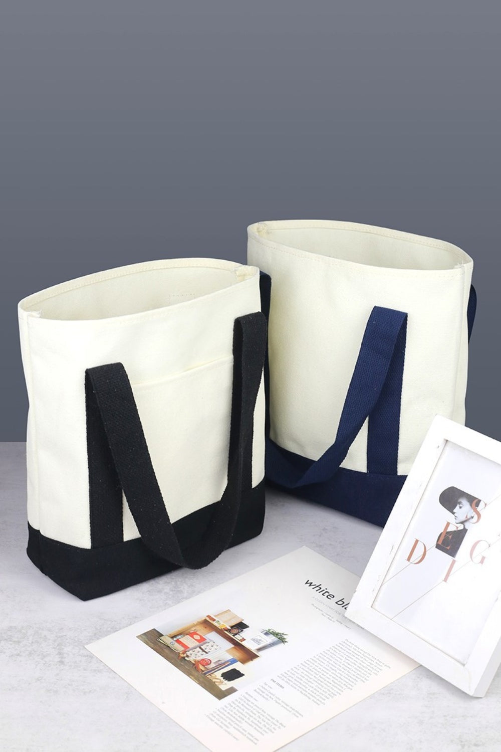 Eco-Friendly Reusable Canvas Tote Bag